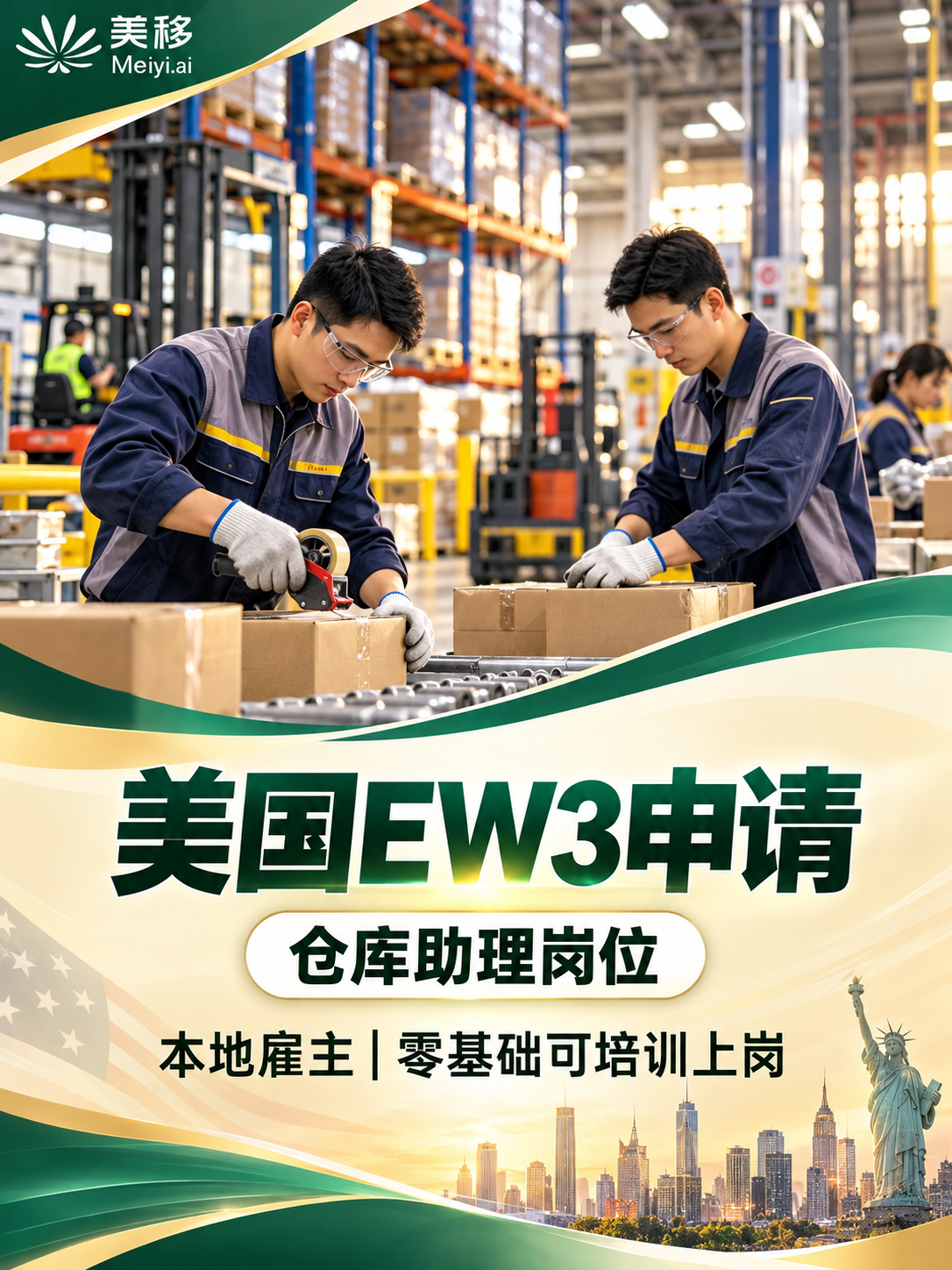 🇺🇸密歇根新雇主！普通人也能申请美国绿卡